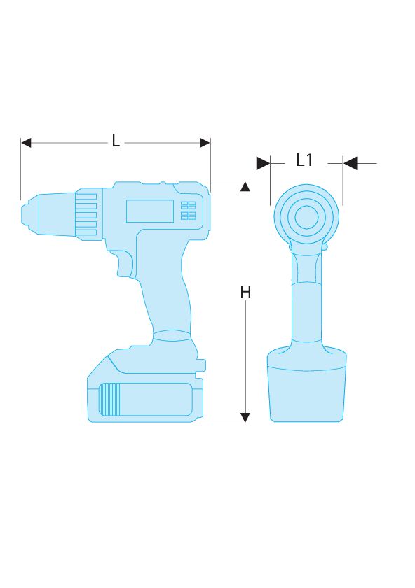 Taladro atornillador inalámbrico 18V - 2.0Ah - 13mm